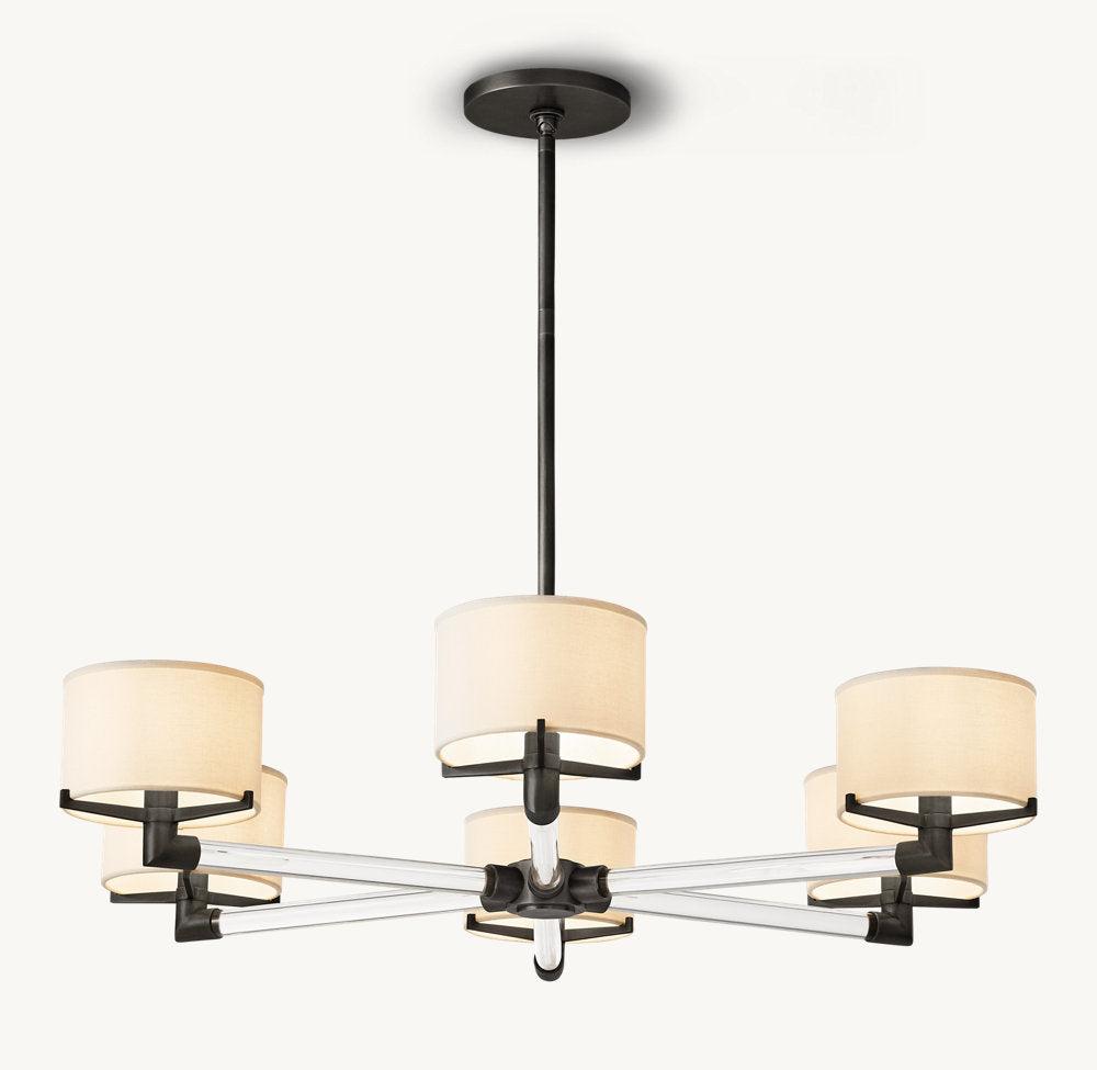 Truman Round Chandelier 36" - Grace Lamp