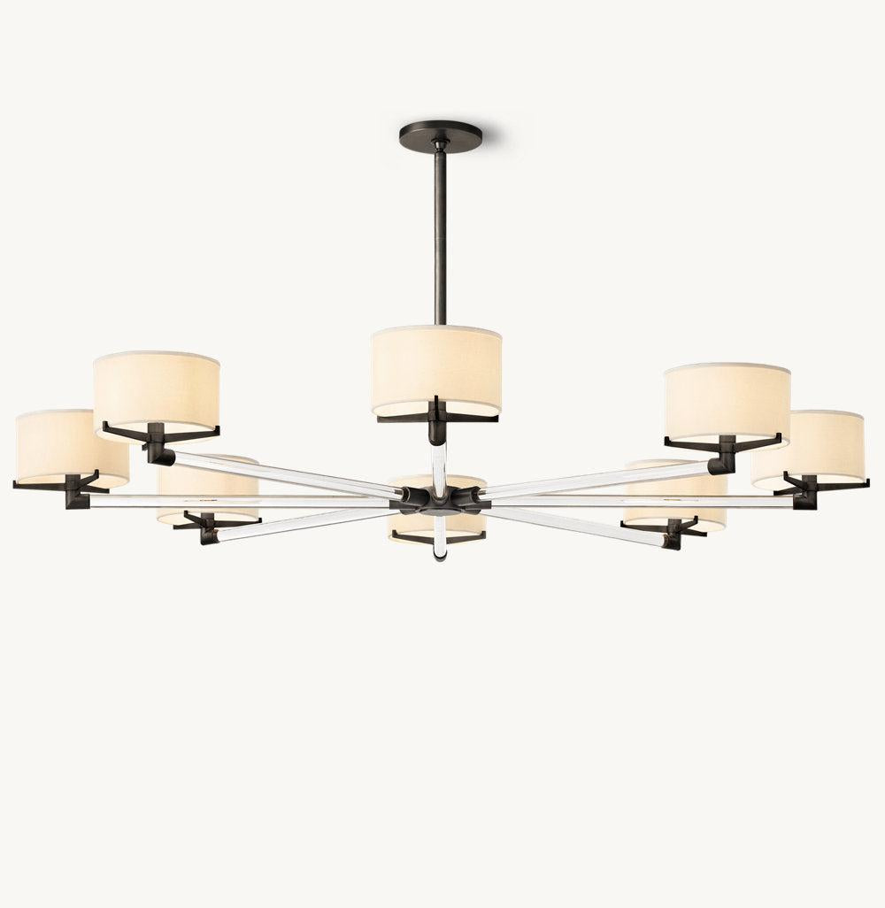 Truman Round Chandelier 60" - Grace Lamp