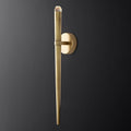 Aquitain Tapered Tubular Slender Torch Wall Sconce - Grace Lamp