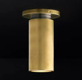 Champeaux Brass Flushmount 4½”D - Grace Lamp