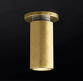 Champeaux Brass Flushmount 4½”D - Grace Lamp