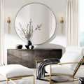 Aquitain Tapered Tubular Slender Torch Wall Sconce - Grace Lamp