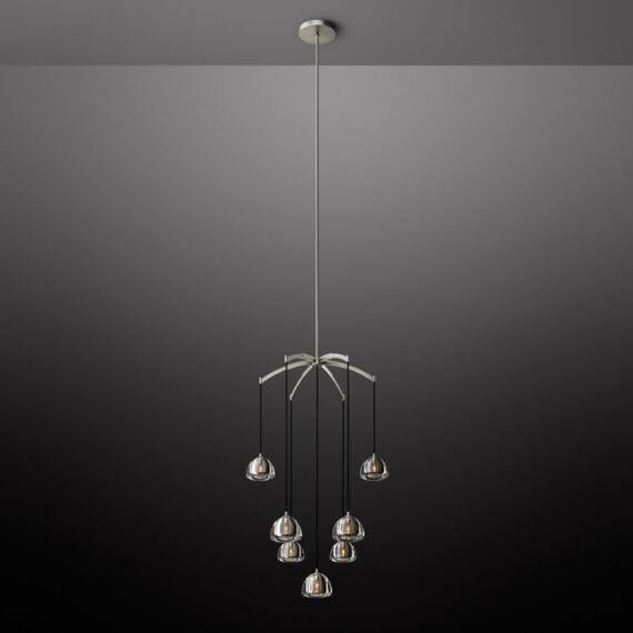Hemisphere Round Chandelier 36″ - Grace Lamp
