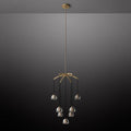 Hemisphere Round Chandelier 36″ - Grace Lamp