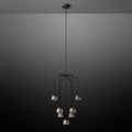 Hemisphere Round Chandelier 36″ - Grace Lamp