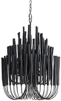 Modern Art Design 5/6-Light Modern Branch Modeling Chandelier in White/Black