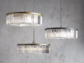 Leyland Crystal Round Chandelier - Grace Lamp