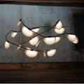 Enceladus Alabaster Chandelier, Artistic Modern Chandelier for Bar Area - Grace Lamp