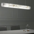 Grandeur Alabaster Linear Pendant Light, Bar Pendant Light - Grace Lamp
