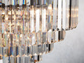 Leyland Tiered Round Crystal Chandelier - Grace Lamp