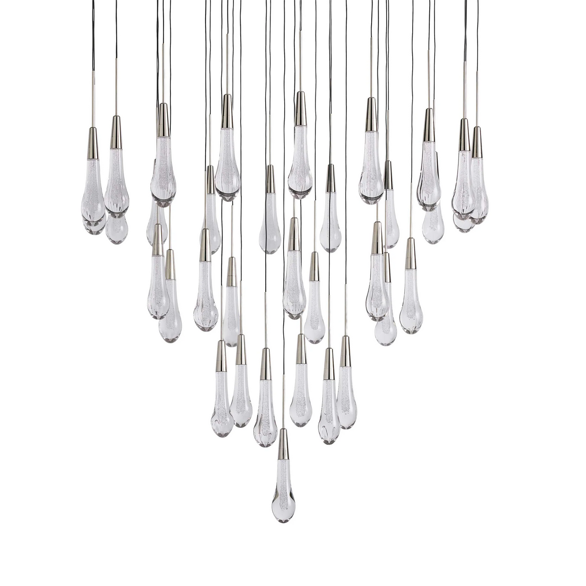 Soltaire Crystal Round Chandelier 17" 24" 36" 40'' 48'' 58"D - Grace Lamp