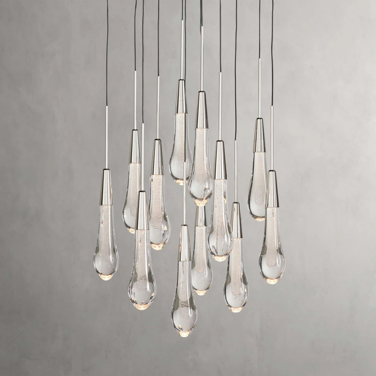 Soltaire Crystal Round Chandelier 17" 24" 36" 40'' 48'' 58"D - Grace Lamp