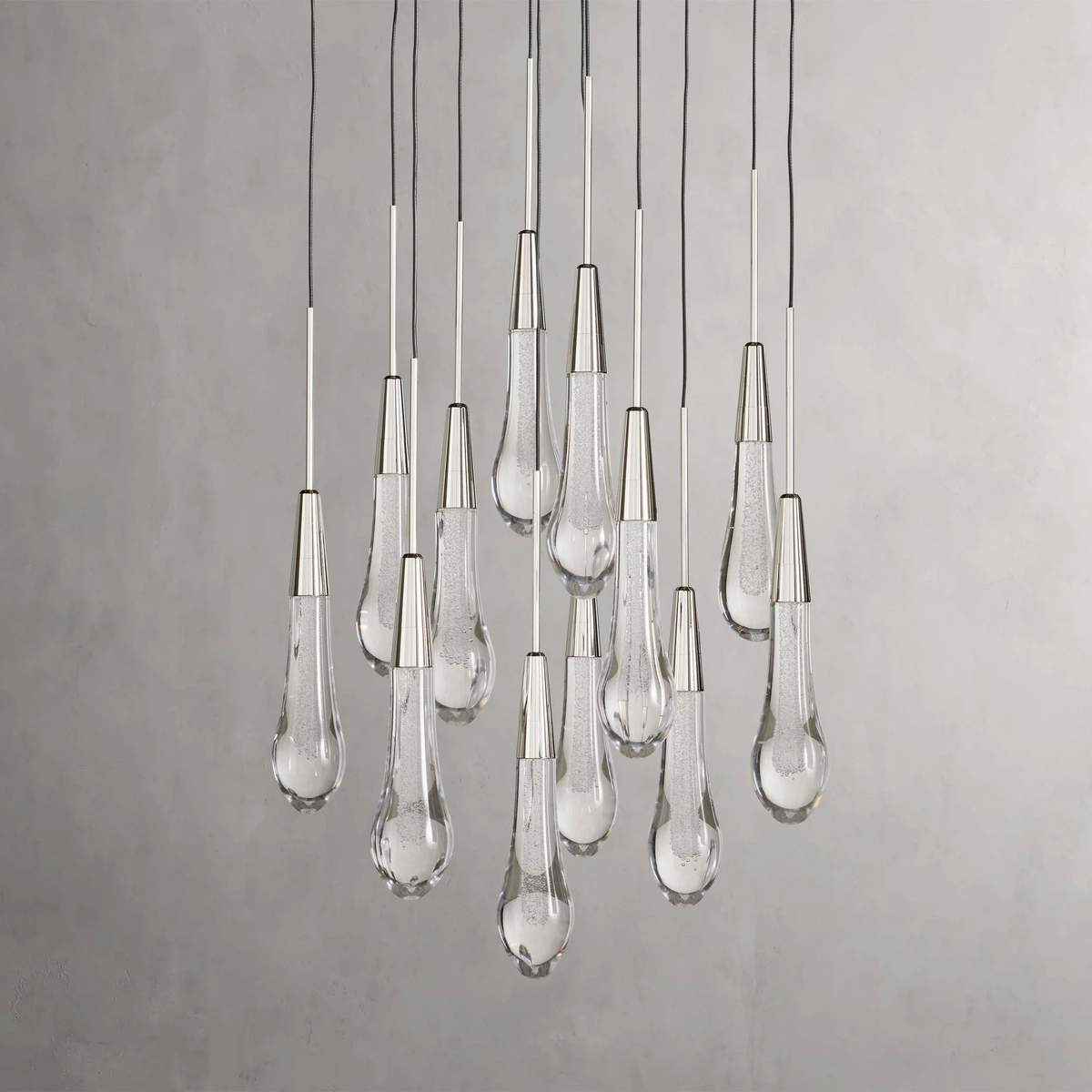 Soltaire Crystal Round Chandelier 17" 24" 36" 40'' 48'' 58"D - Grace Lamp