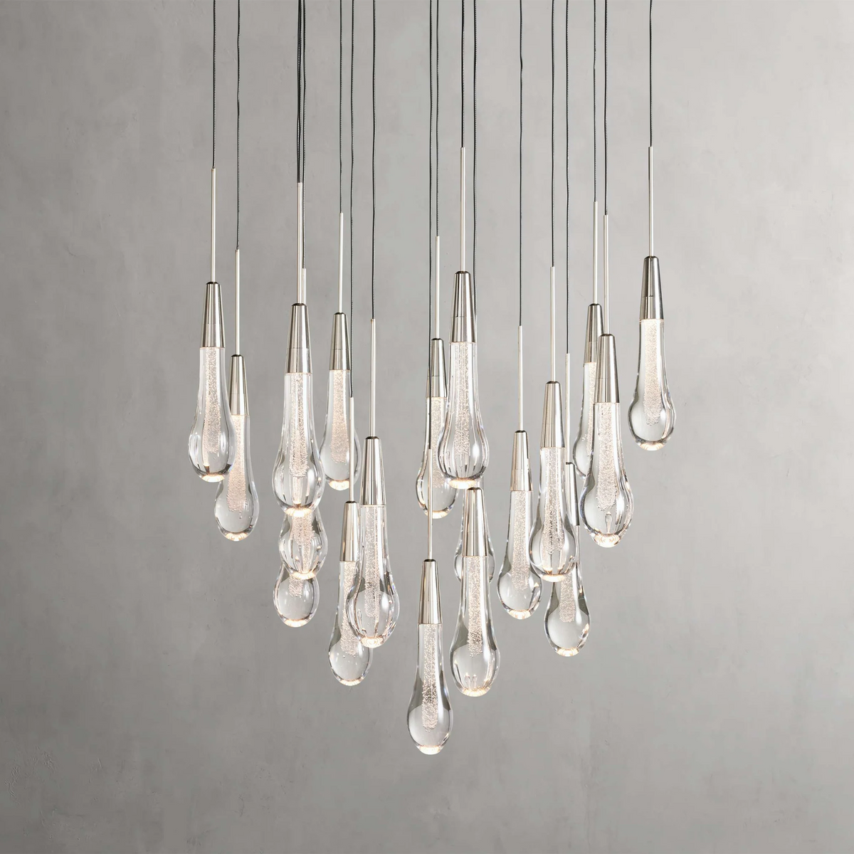 Soltaire Crystal Round Chandelier 17" 24" 36" 40'' 48'' 58"D - Grace Lamp