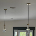 Rain Glass Pendant Rod - Grace Lamp