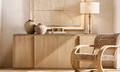 Lattice Clear Glass Table Lamp - Grace Lamp