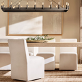 Camino Vintage Filament Rectangle Chandelier 41‘’L - Grace Lamp