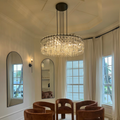 Marigan Multi-Tier Crystal Chain Round Chandelier 60