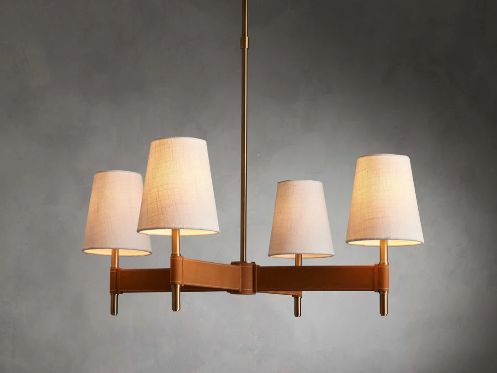 Hastings Halo Round Chandelier-Grace Lamp