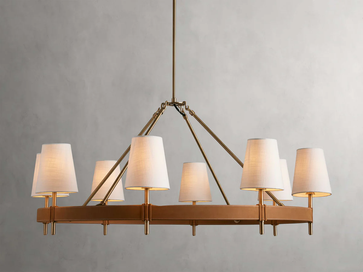 Hastings Halo Round Chandelier-Grace Lamp