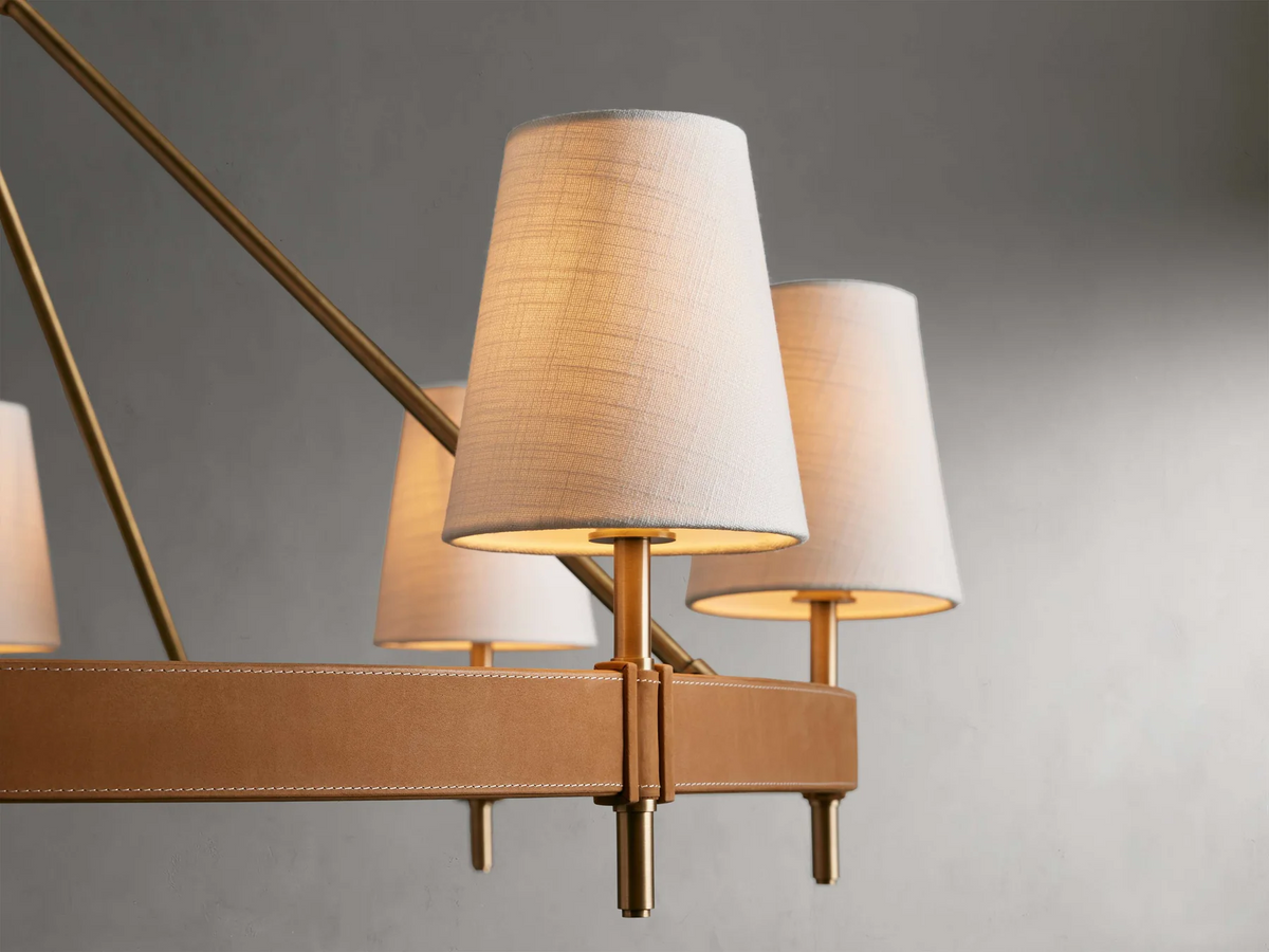Hastings Halo Round Chandelier-Grace Lamp