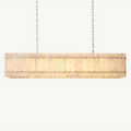 Aurelius Alabaster Linear Chandelier 54'' - Grace Lamp