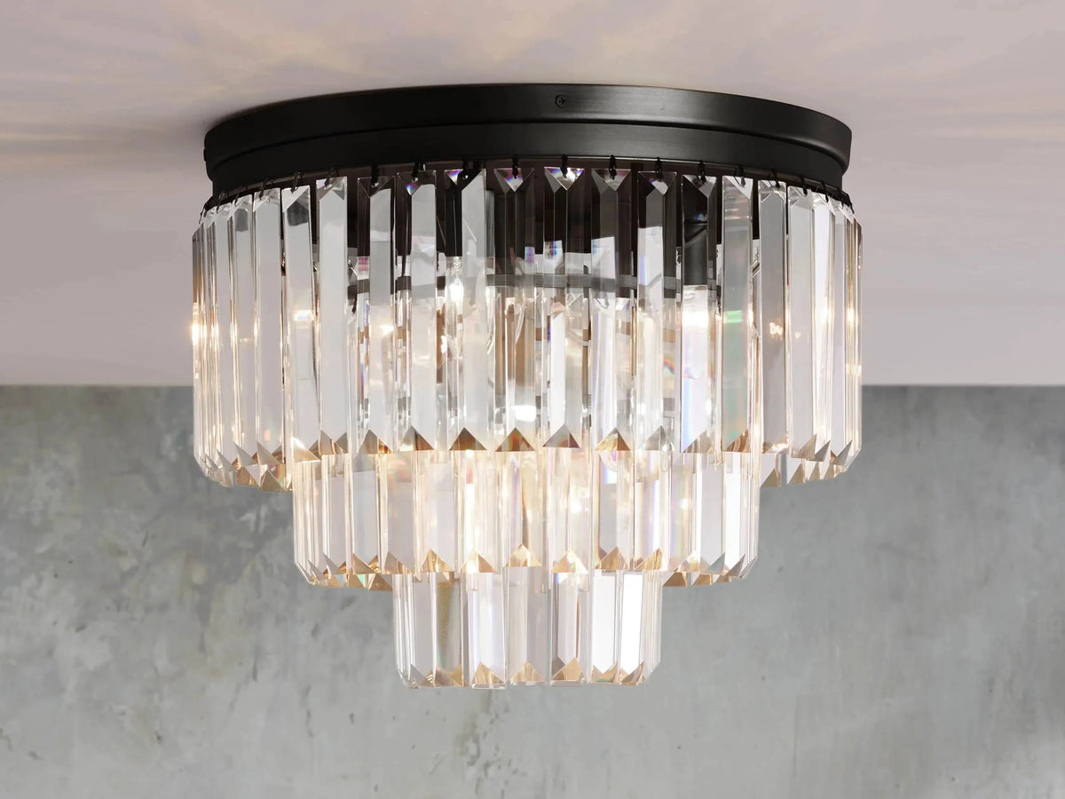 Leyland Crystal Flushmount - Grace Lamp