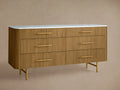 Findlay Six Drawer Dresser - Grace Lamp