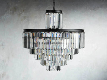 Leyland Crystal Chandelier 22 Light - Grace Lamp