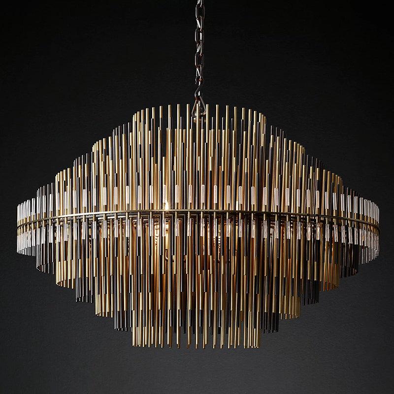 Emily Round Chandelier 24" 32" 42" - Grace Lamp