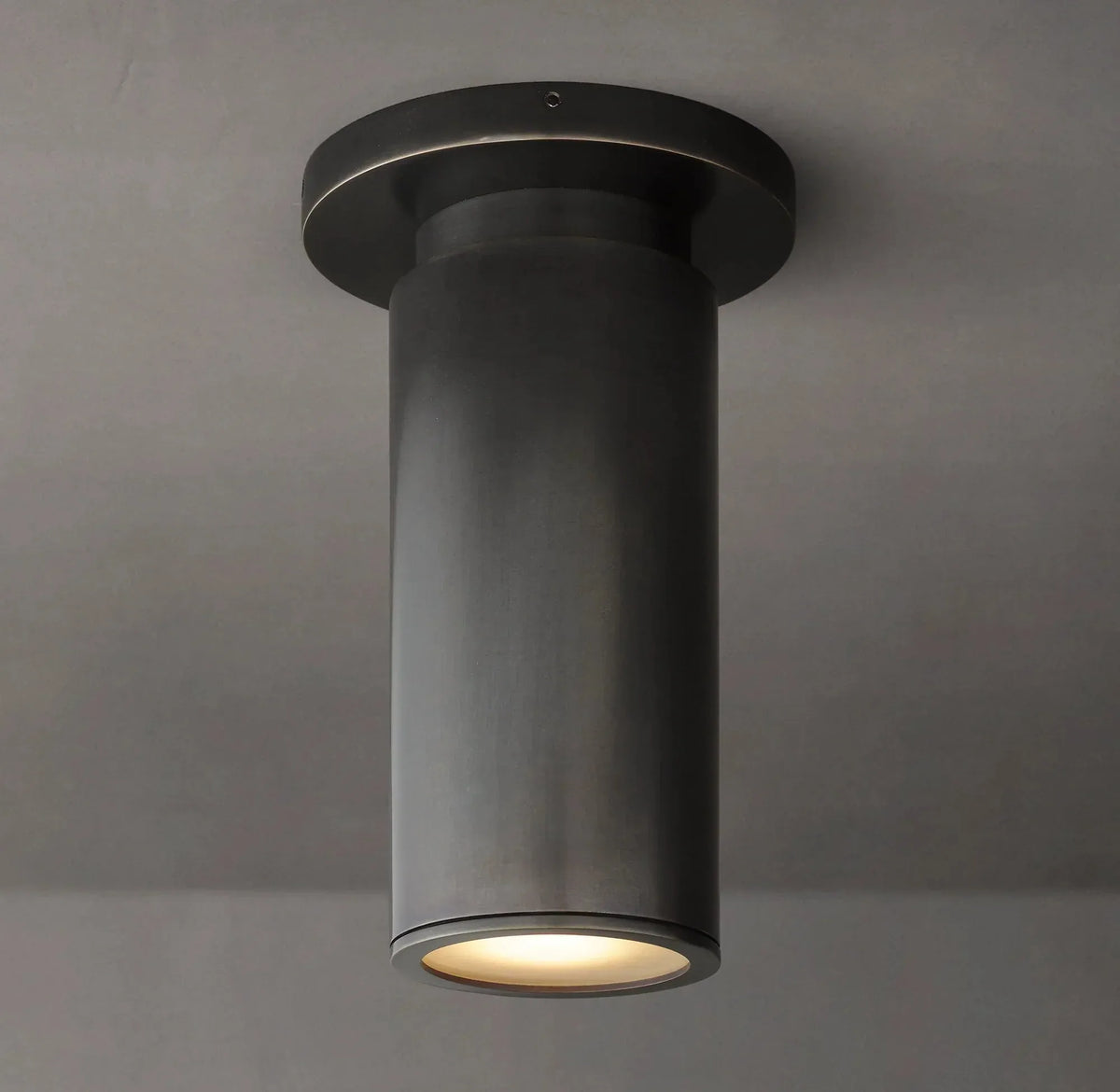 Champeaux Brass Flushmount 4½”D - Grace Lamp