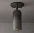 Champeaux Brass Pivoting Flushmount 4½”D - Grace Lamp