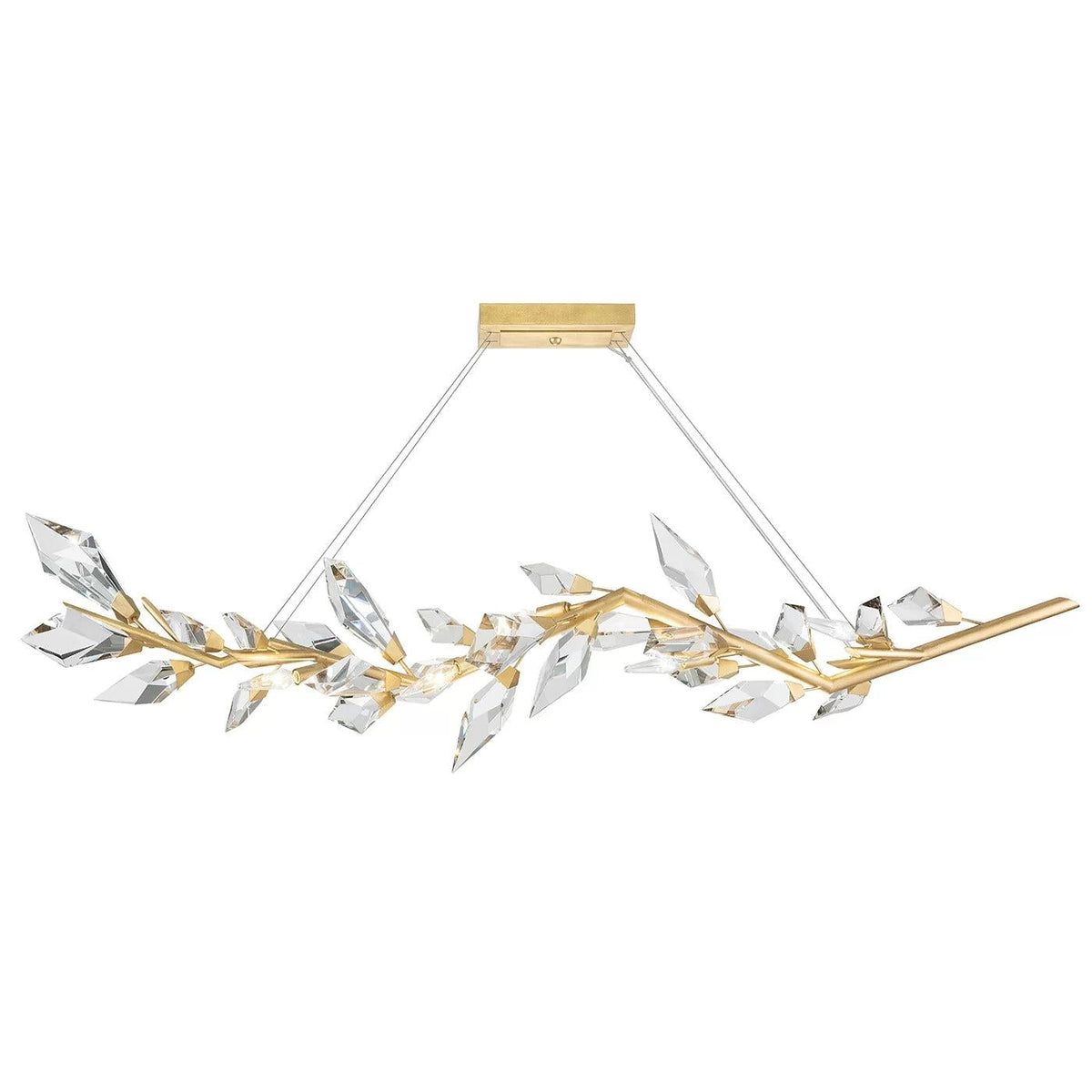 Addison 63.5“ Linear Crystal Chandelier - Grace Lamp