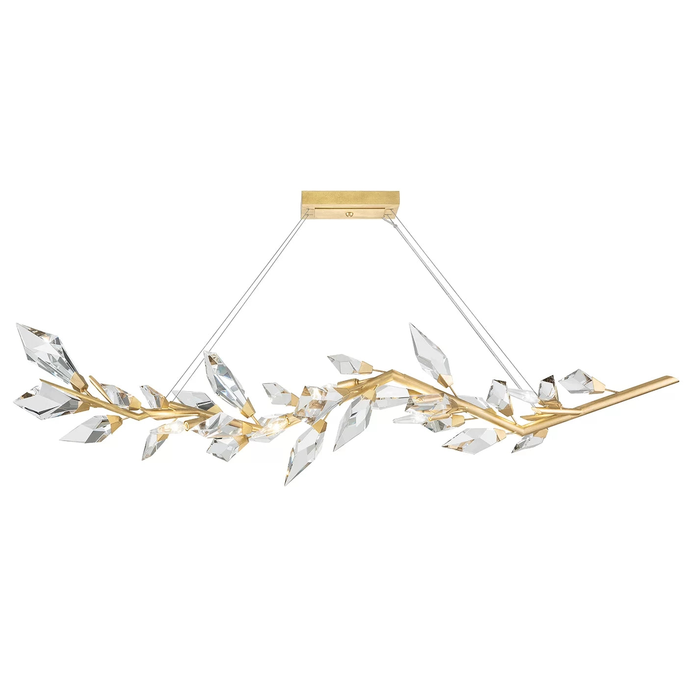 Addison 63.5“ Linear Crystal Chandelier