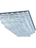 Modern Extra 2/3 Tiered Flush Mount Crystal Chandelier for Large Area - Grace Lamp