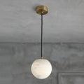 Modern Luxury Alabaster Ball Pendant Light, Island Mini Pendant Light - Grace Lamp