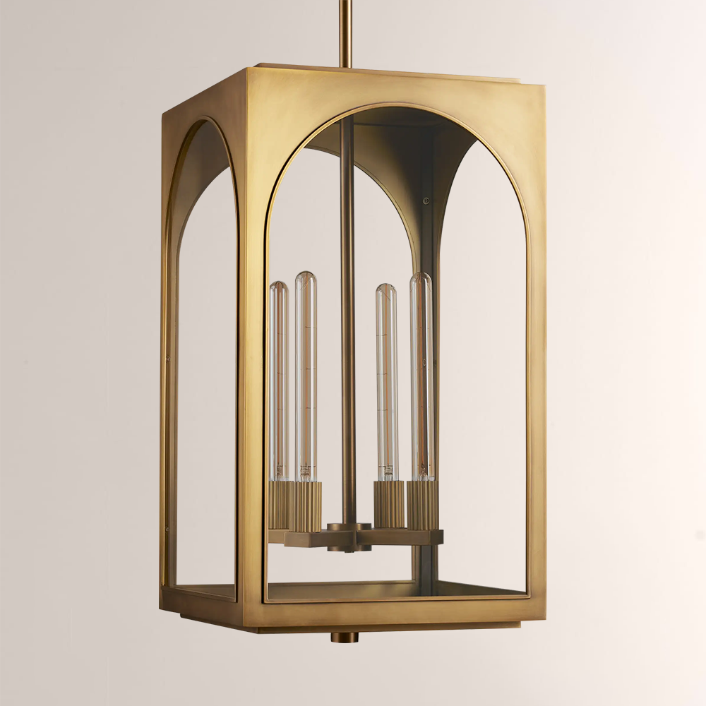 Palladian Outdoor Pendant 18"H 28"H - Grace Lamp