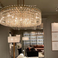 Marigan Multi-Tier Crystal Chain Round Chandelier 60