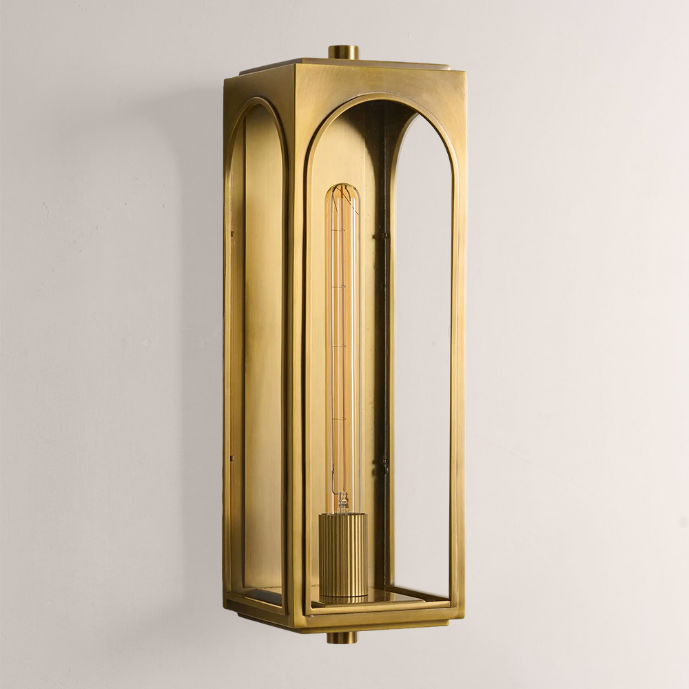 Palladian Outdoor Wall Sconce 13"H 19"H 24"H - Grace Lamp