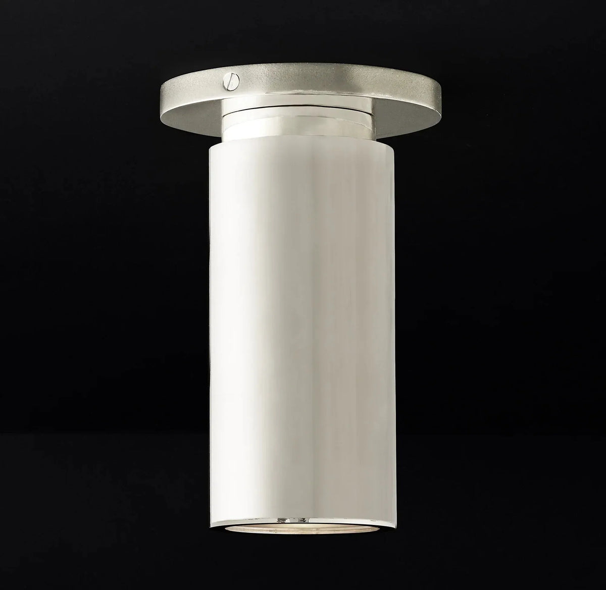 Champeaux Brass Flushmount 4½”D - Grace Lamp