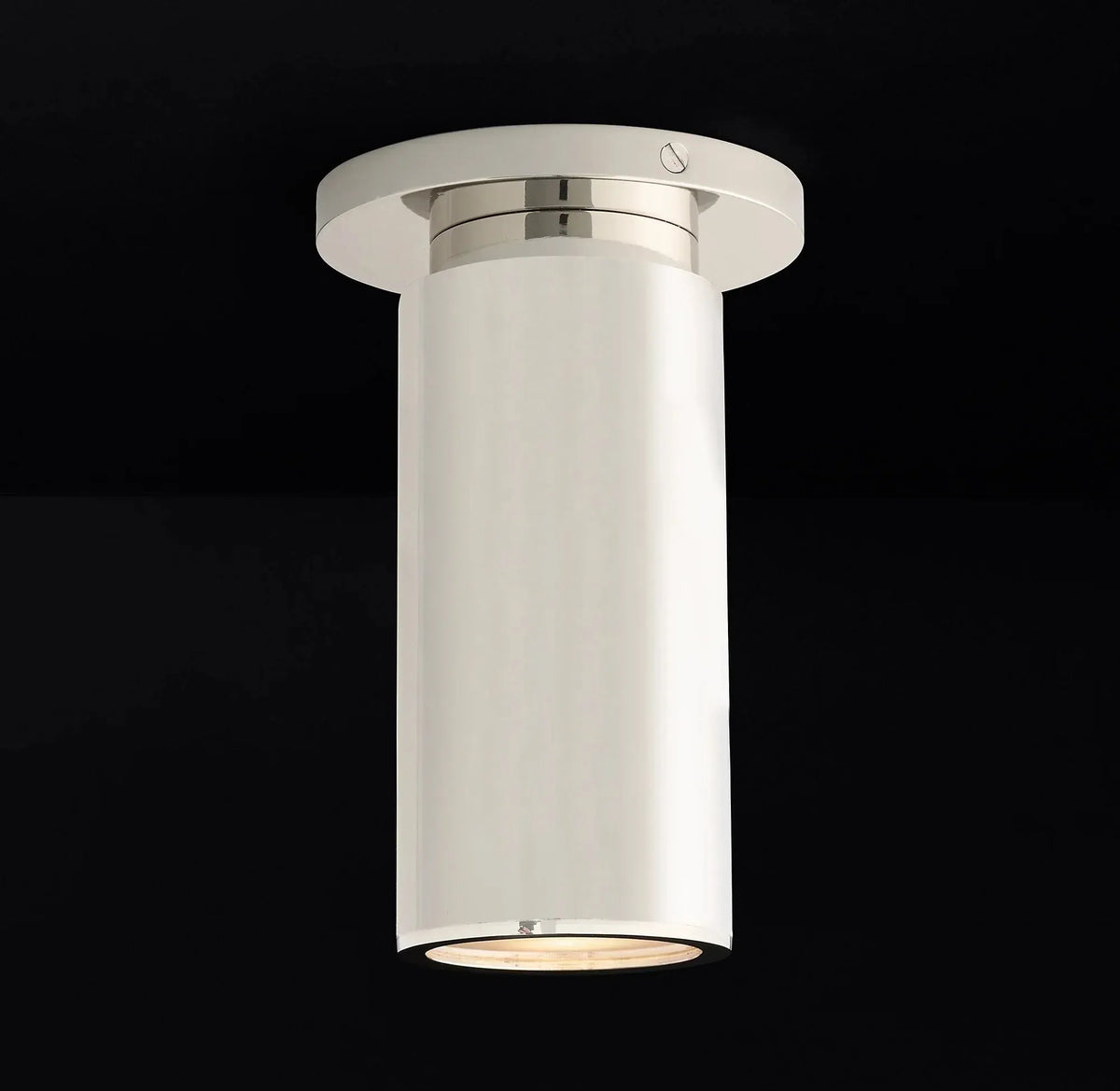 Champeaux Brass Flushmount 4½”D - Grace Lamp