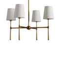 Rhodes Round Chandelier 4/6 Light - Grace Lamp