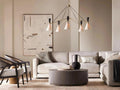 Ramsey 5-Light Round Chandelier - Grace Lamp
