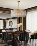 Marigan Multi-Tier Crystal Chain Round Chandelier 60