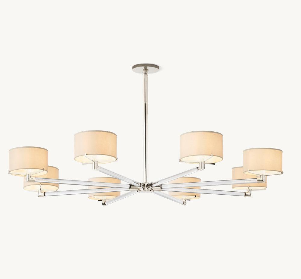 Truman Round Chandelier 60" - Grace Lamp