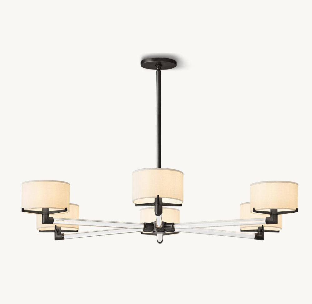 Truman Round Chandelier 48" - Grace Lamp