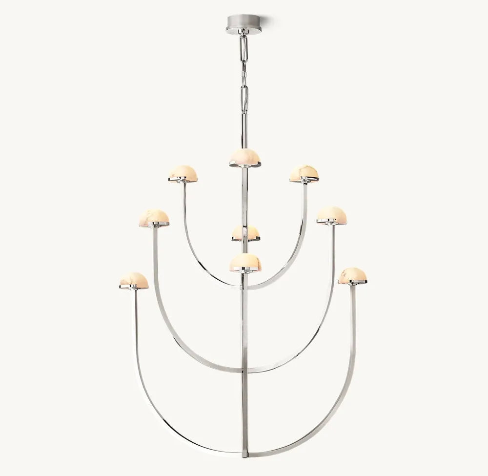 PEDRA ROUND CHANDELIER 40" - Grace Lamp