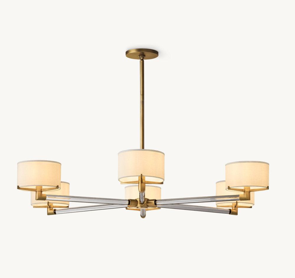 Truman Round Chandelier 48" - Grace Lamp