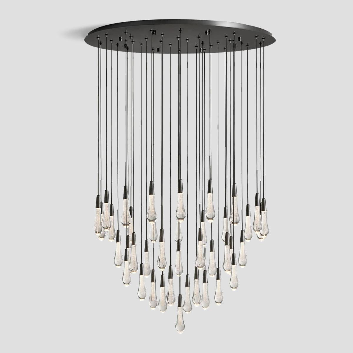 Soltaire Crystal Round Chandelier 17" 24" 36" 40'' 48'' 58"D - Grace Lamp