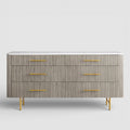 Findlay Six Drawer Dresser - Grace Lamp